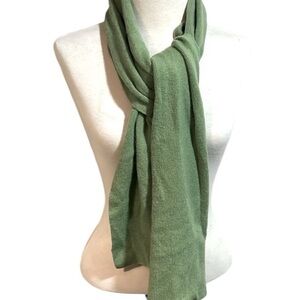 Scarf Sage Green Unisex Winter Accessories